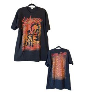 Slayer Psychopathy Tour Tee Licensed 2009 XL SHIPS FAST
